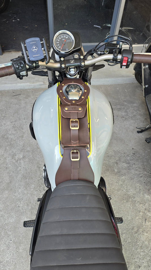 Leather Tank Strap - Honda