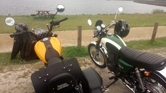 Leather Tank Strap For Royal Enfield Bikes