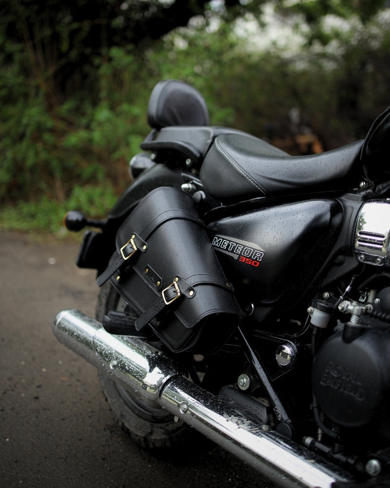 Rider Compass - Leather Bag Saddle Bag