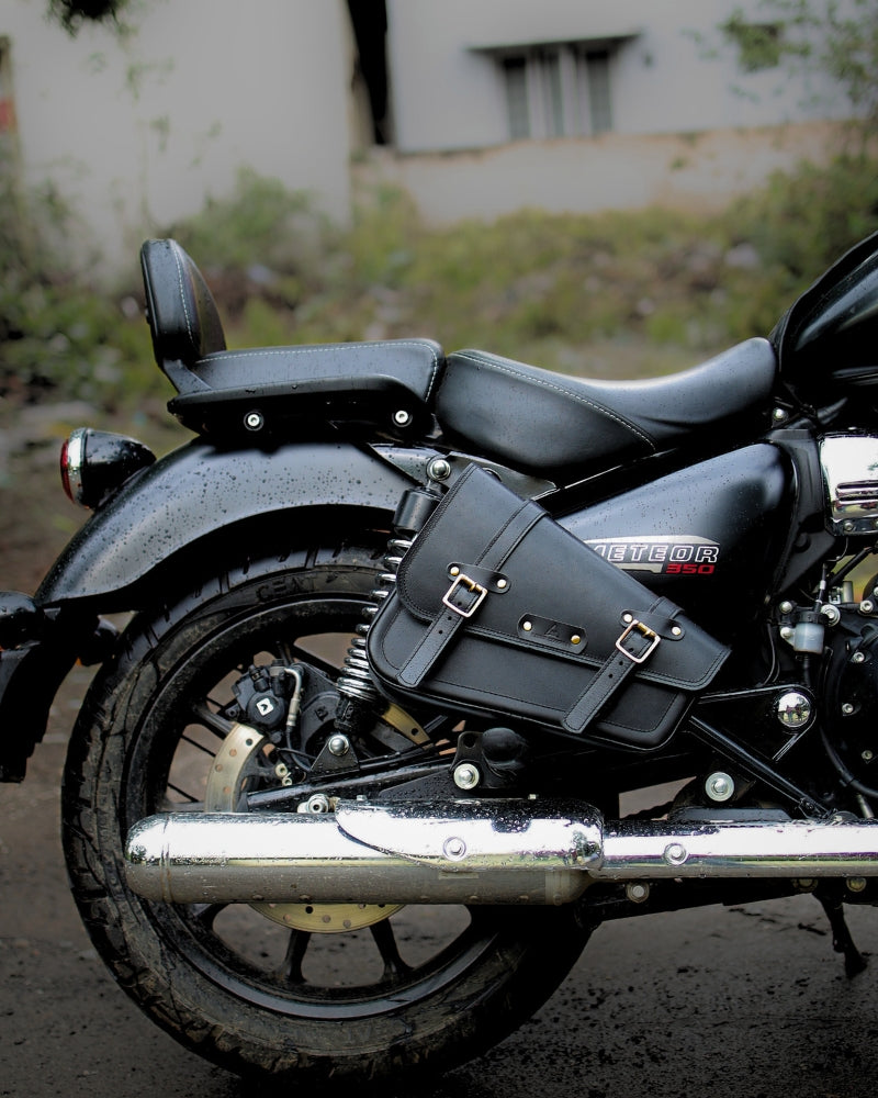 Rider Compass - Leather Bag Saddle Bag