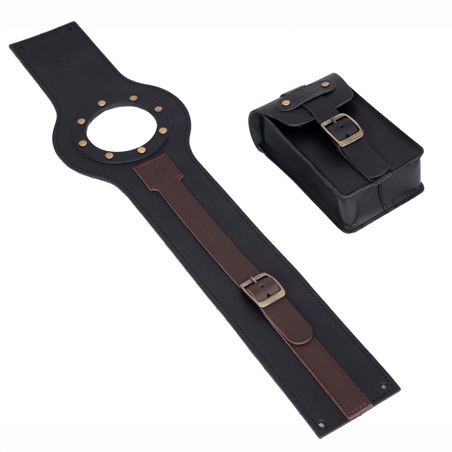 Leather Tank Strap - Jawa Bobber