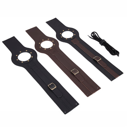 Leather Tank Strap - Jawa Bobber