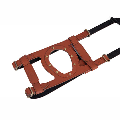 Leather Cross Tank Strap - Royal Enfield Hunter 350