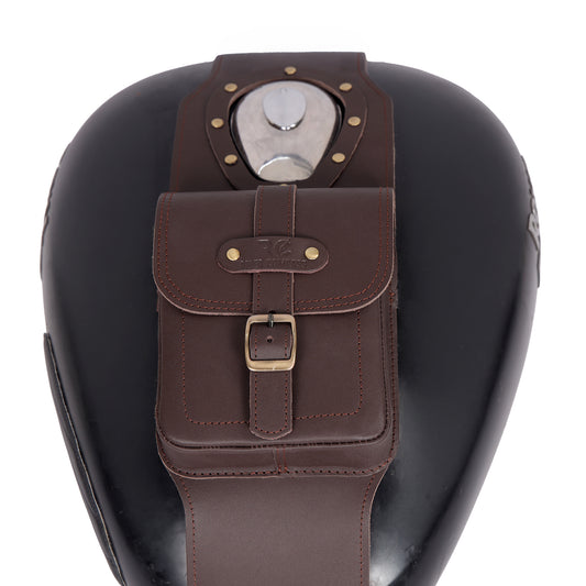 Leather Tank Bag - Royal Enfield Classic Reborn