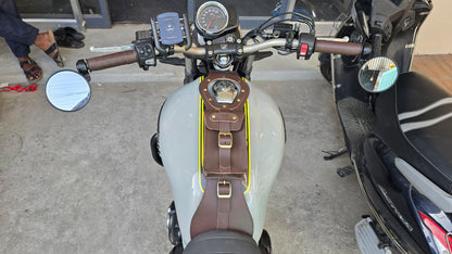 Leather Tank Strap - Honda