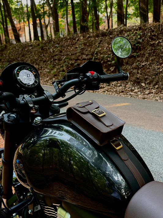 Leather Tank Strap - TVS Rohnin