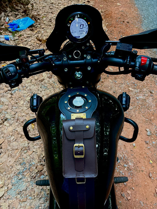 Leather Tank Strap - TVS Rohnin