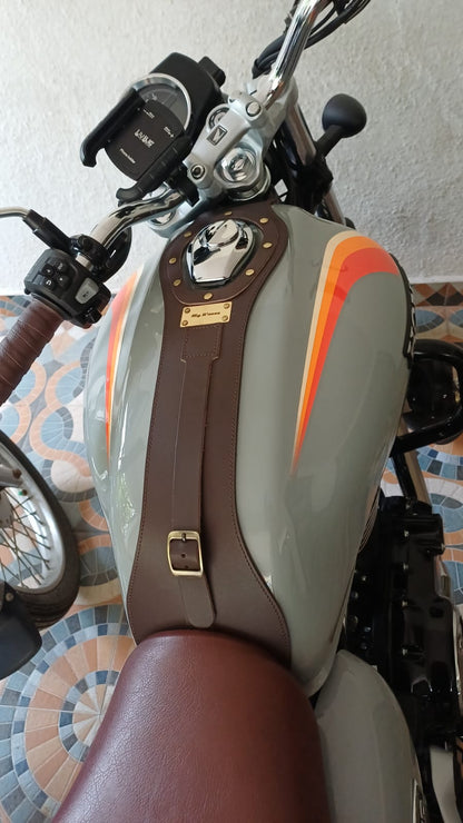 Leather Tank Strap - Honda