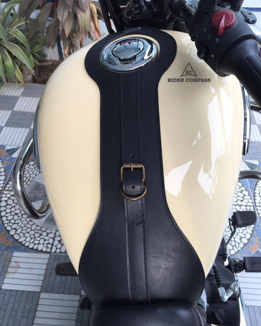 Leather Tank Strap For Royal Enfield Bikes
