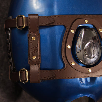 Leather Cross Tank Strap H'ness/CB350/CB350 RS